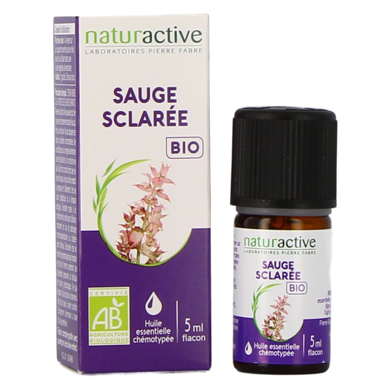 Naturactive Huile Essentielle Sauge Sclarée Bio - Naturactive