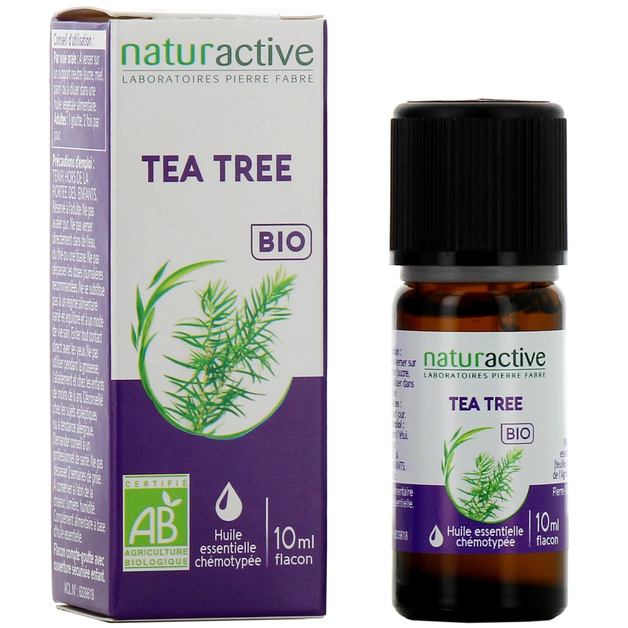 Naturactive Huile Essentielle Tea Tree Bio - Naturactive huiles essentielles