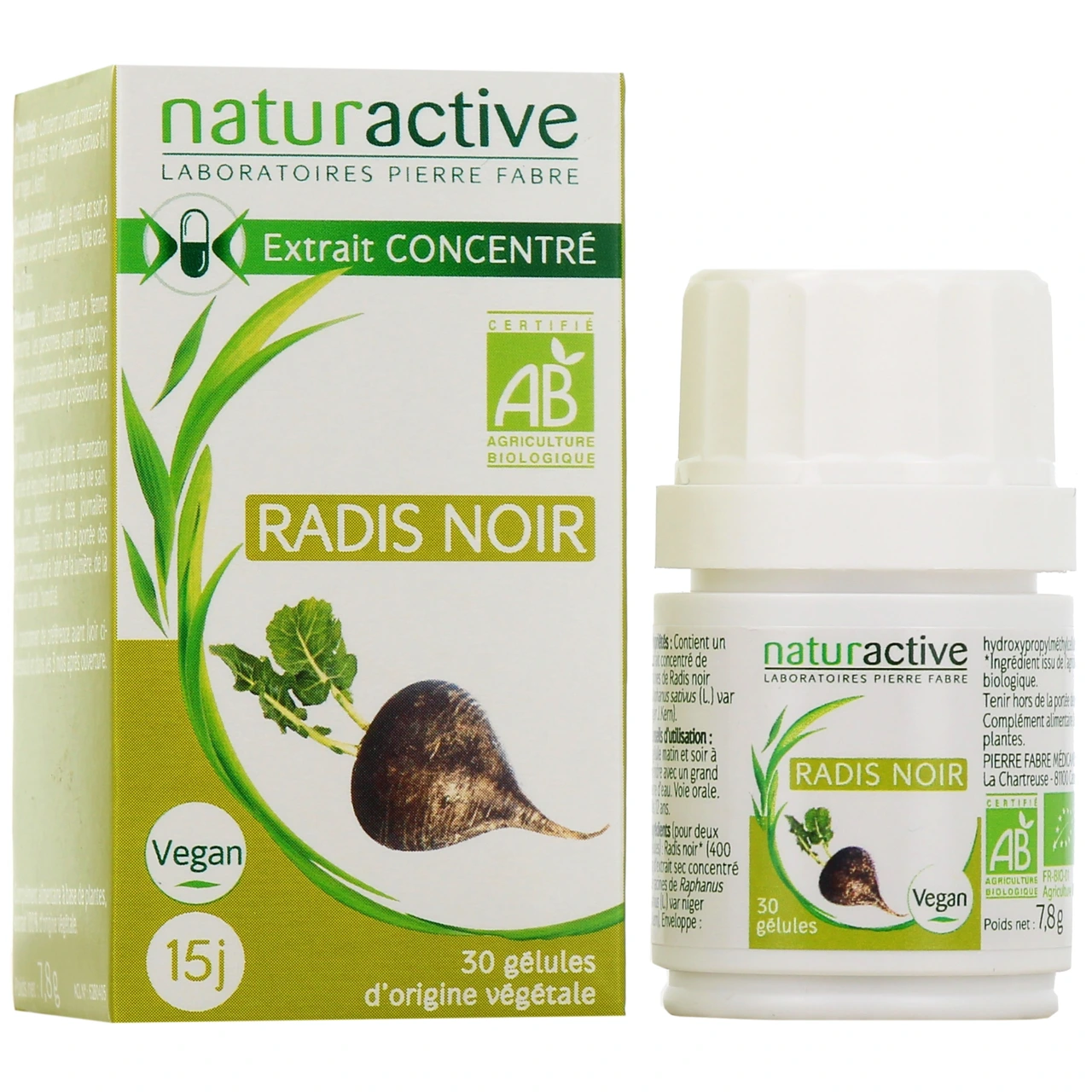 Naturactive Radis Noir Bio - Naturactive