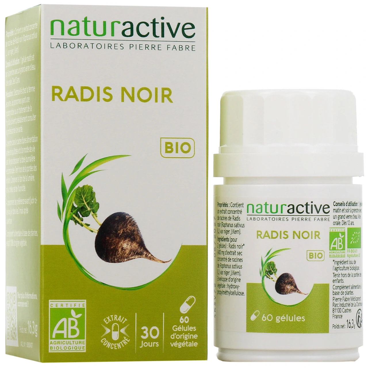 Naturactive Radis Noir Bio - Vue 2