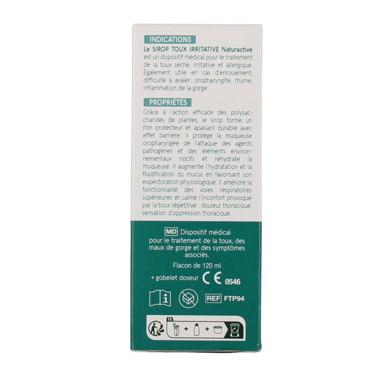 Naturactive Sirop Toux Irritative - Vue 3