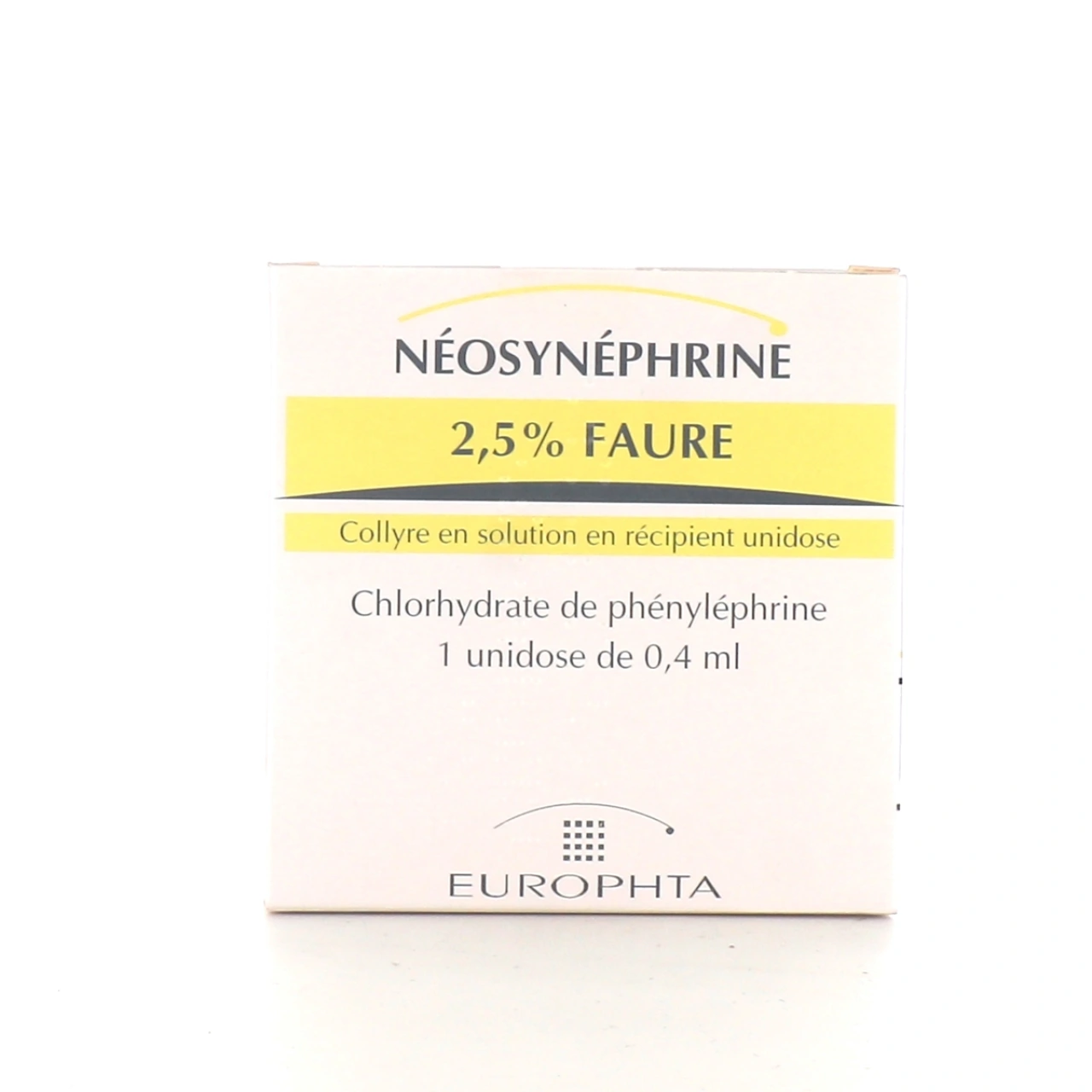 Néosynéphrine 2,5% Faure Unidoses de 0,4 ml - Vue 2