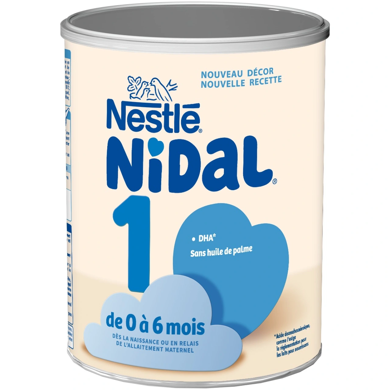 Nestlé Nidal 1 Lait 0-6 Mois - Vue 3