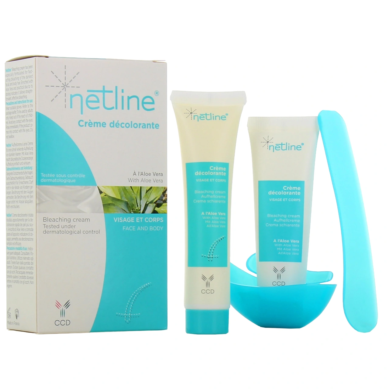 Netline Crème Décolorante Visage et Corps - Netline