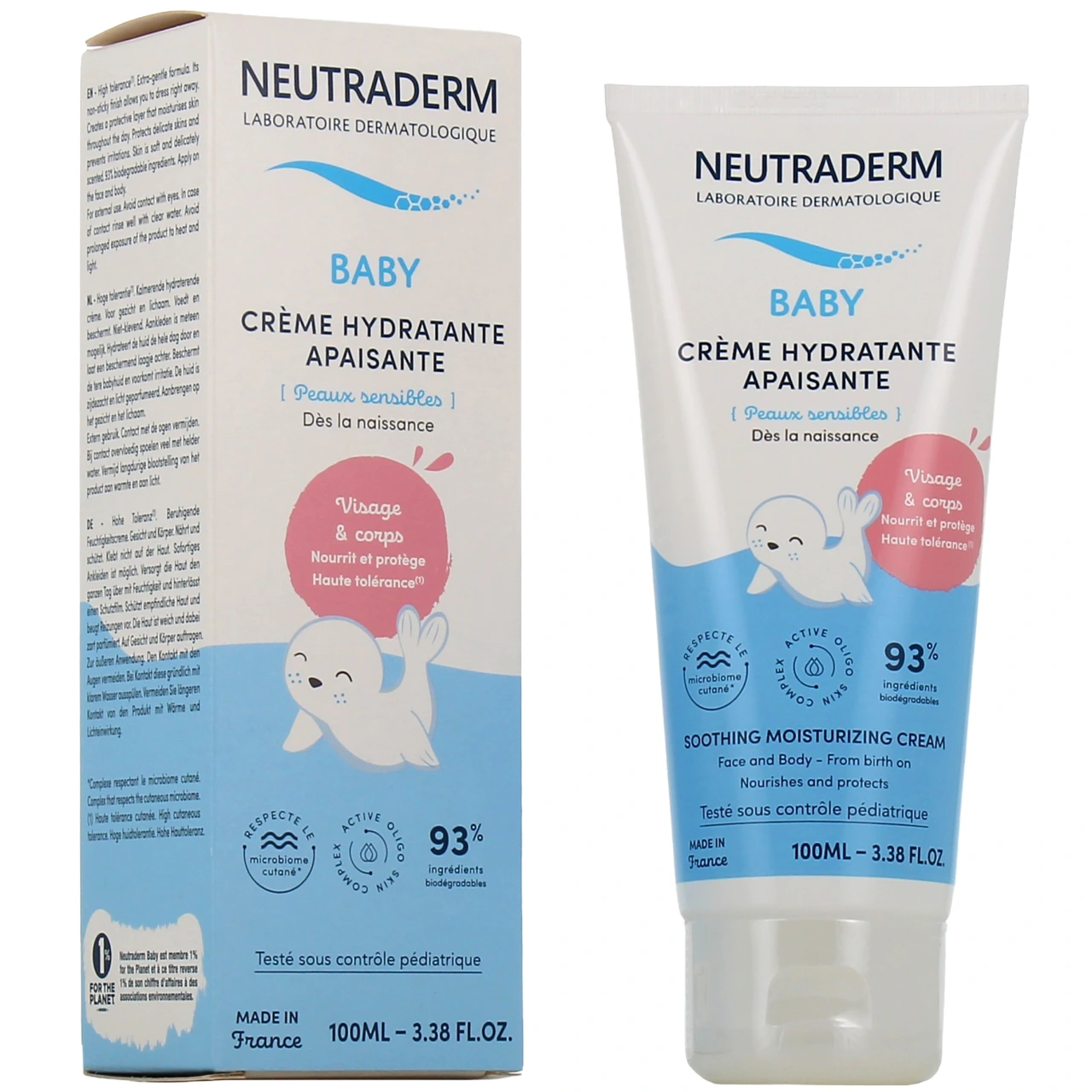 Neutraderm Baby Crème Hydratante Apaisante - Neutraderm