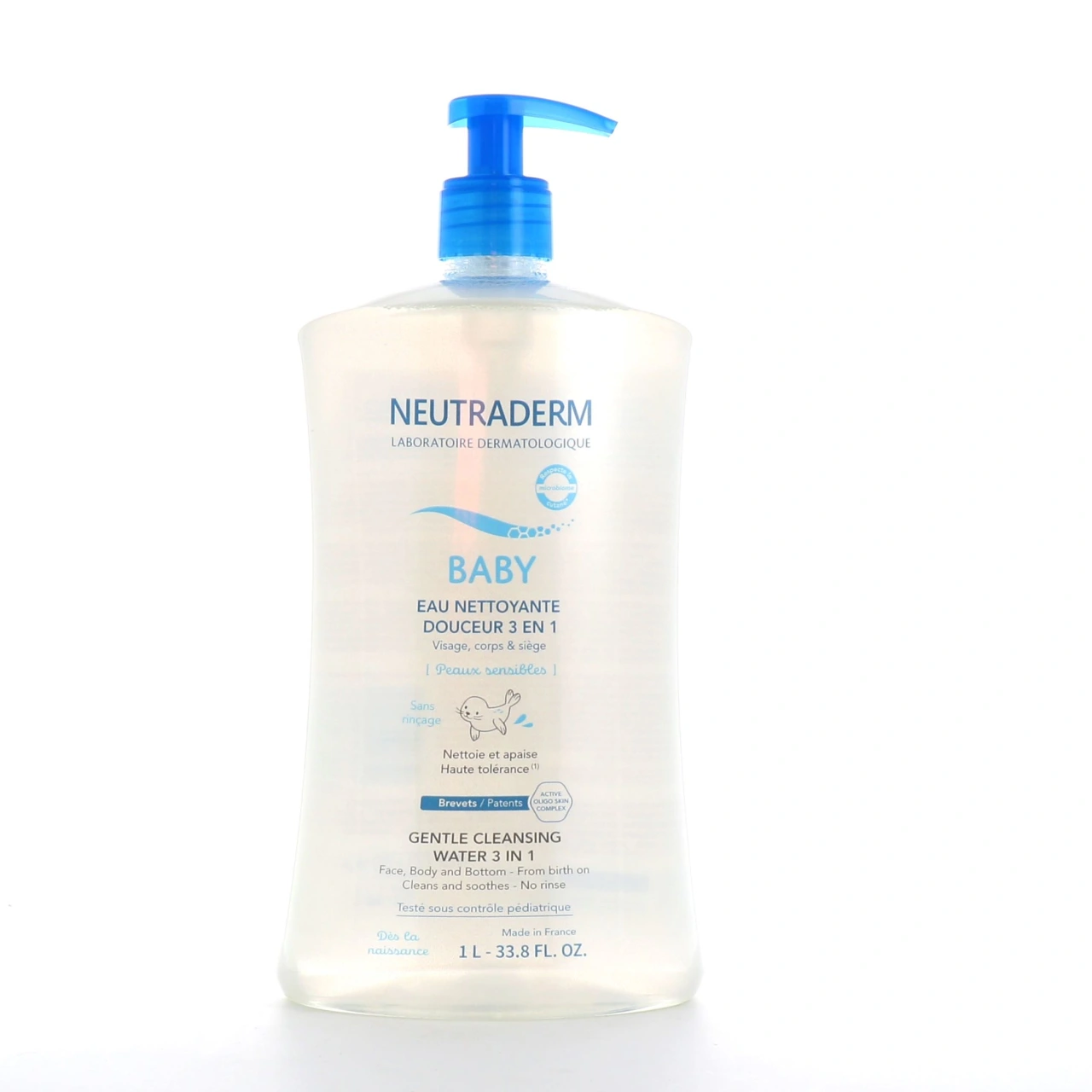 Neutraderm Baby Eau Nettoyante 3-en-1 - Neutraderm