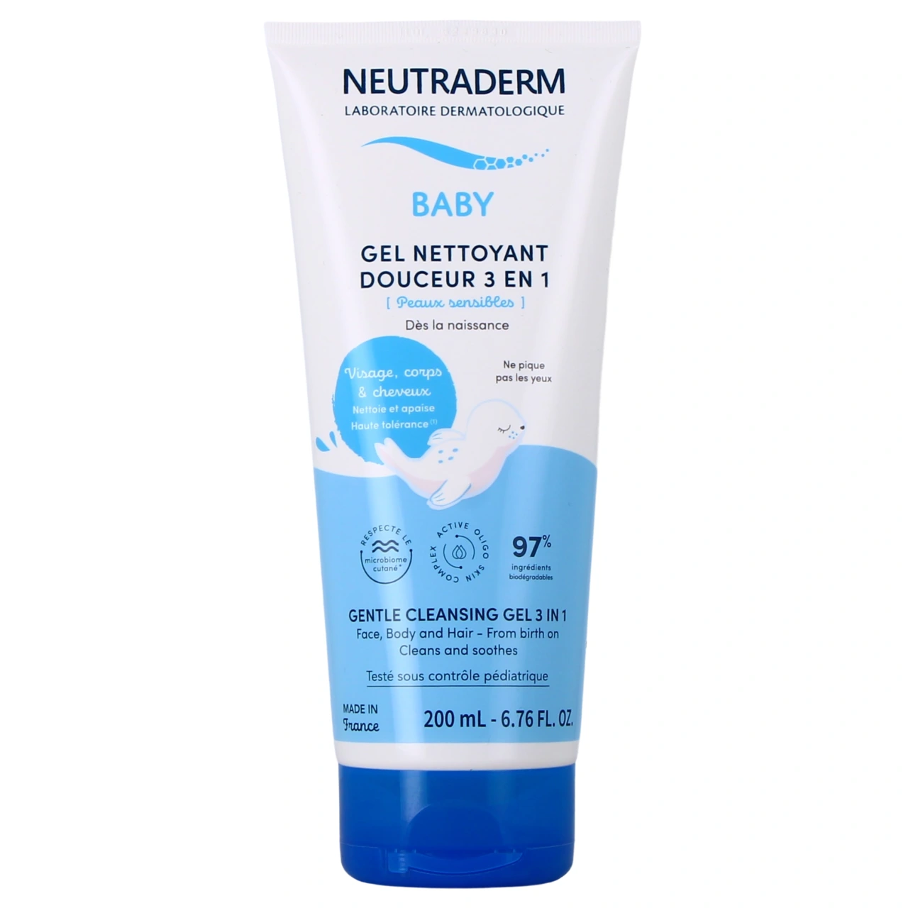 Neutraderm Baby Gel Nettoyant 3-en-1 - Neutraderm
