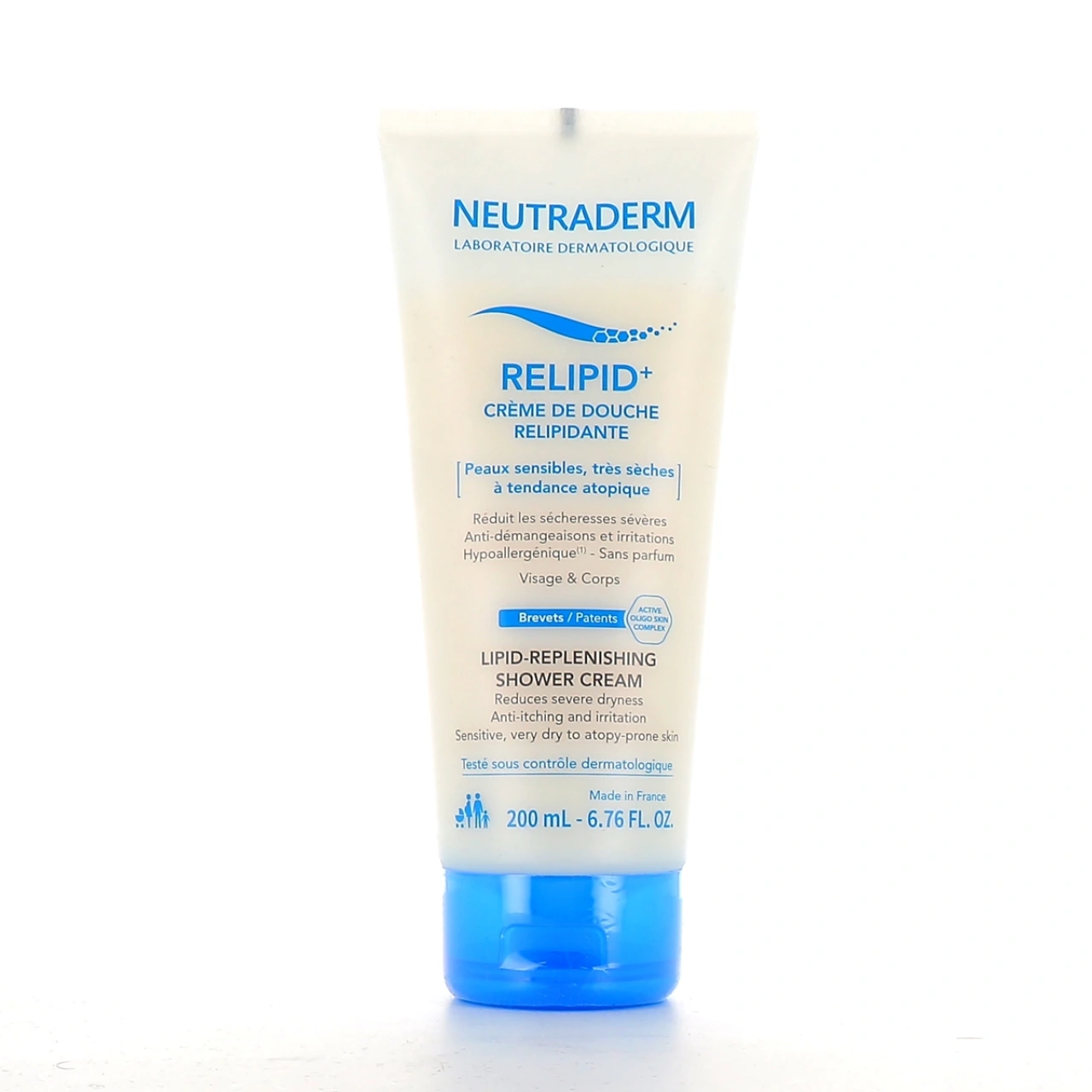Neutraderm Relipid+ Crème de douche relipidante - Neutraderm