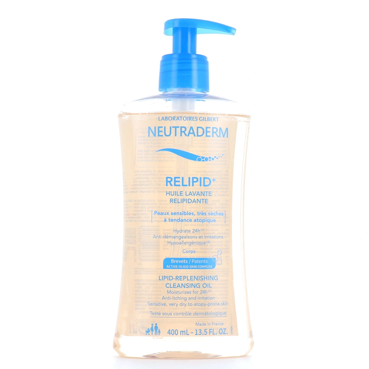 Neutraderm Relipid+ Huile lavante relipidante - Vue 3