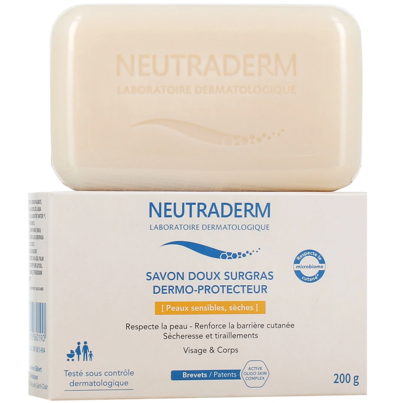 Neutraderm Savon Doux Surgras Dermo-Protecteur - Neutraderm