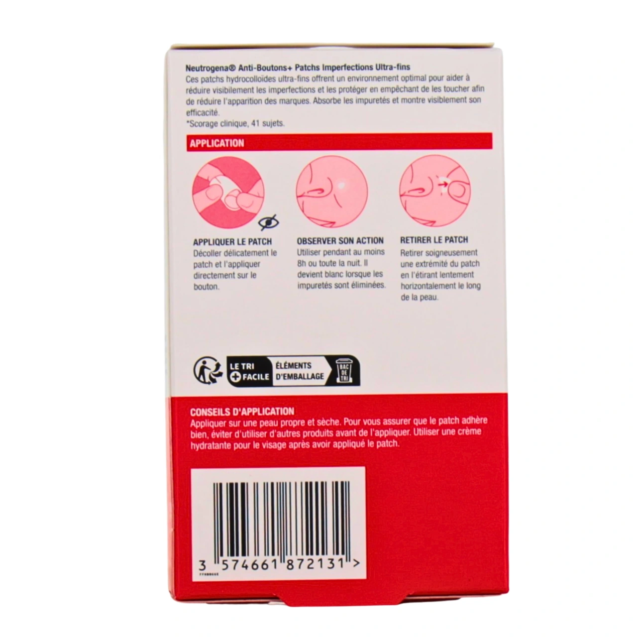 Neutrogena Anti-boutons+ Patchs Imperfections - Vue 2