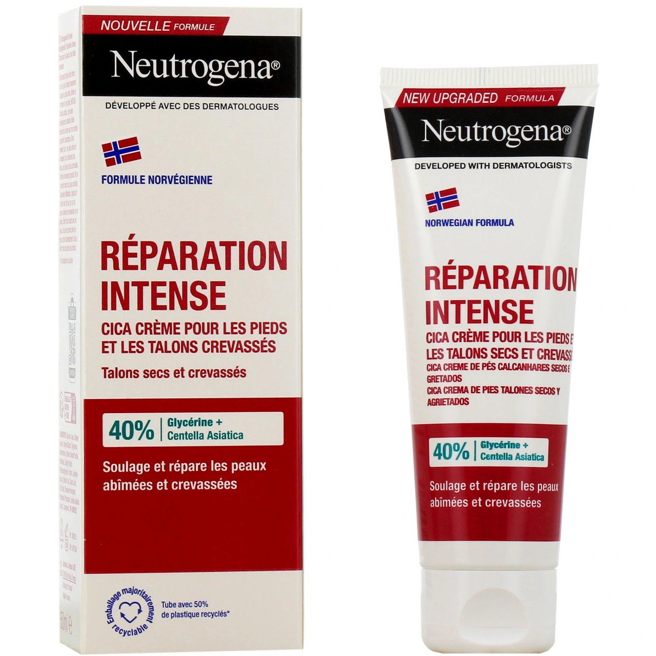 Neutrogena Cica Crème Pieds Talons Crevassés - Neutrogena