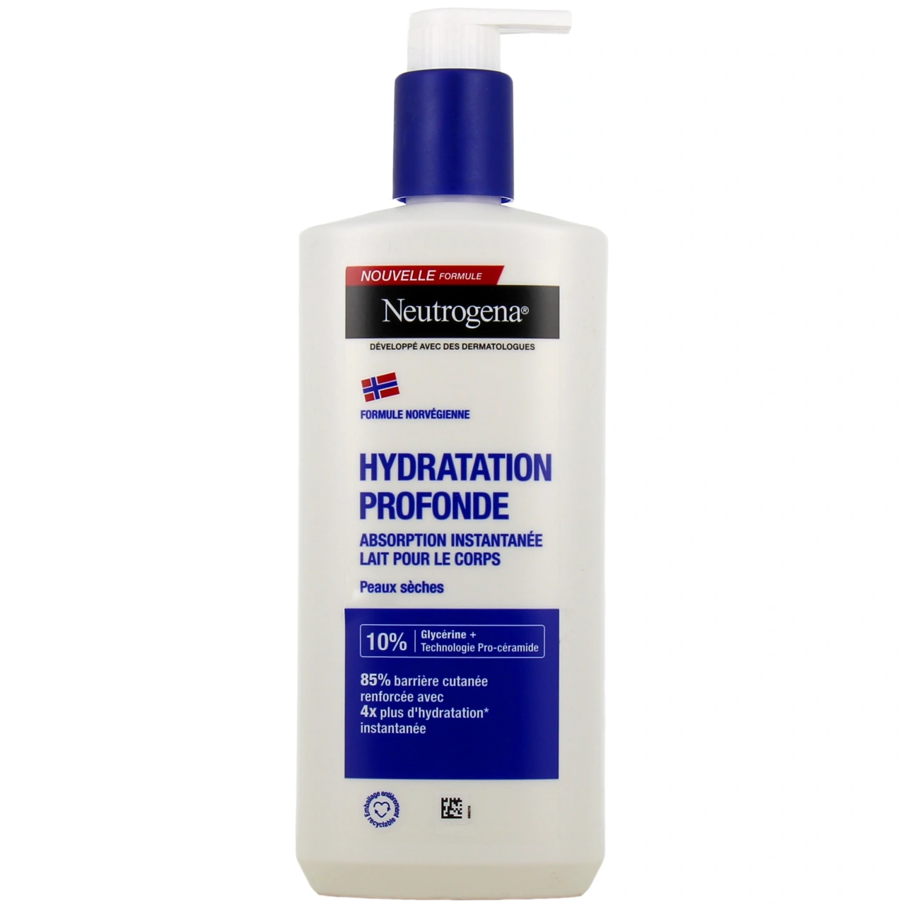 Neutrogena Hydratation Profonde Lait Corps Absorption Instantanée - Neutrogena