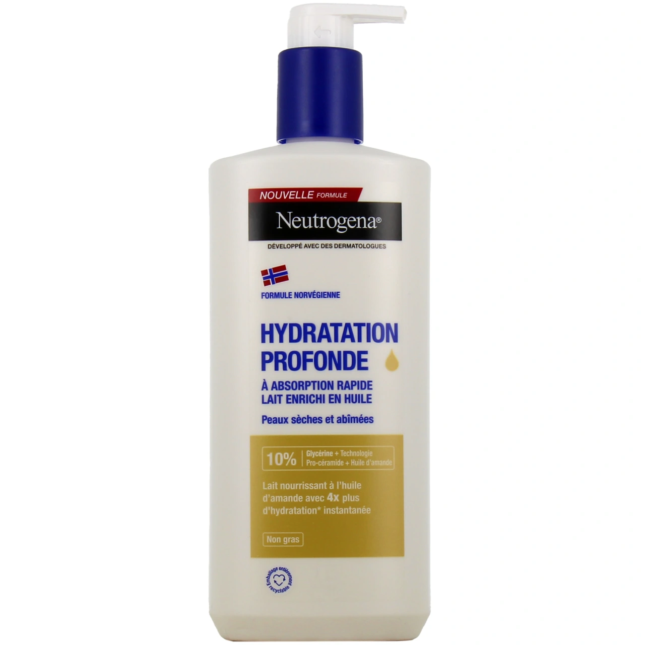 Neutrogena Lait Corps Hydratation Profonde Enrichi en Huile - Vue 3