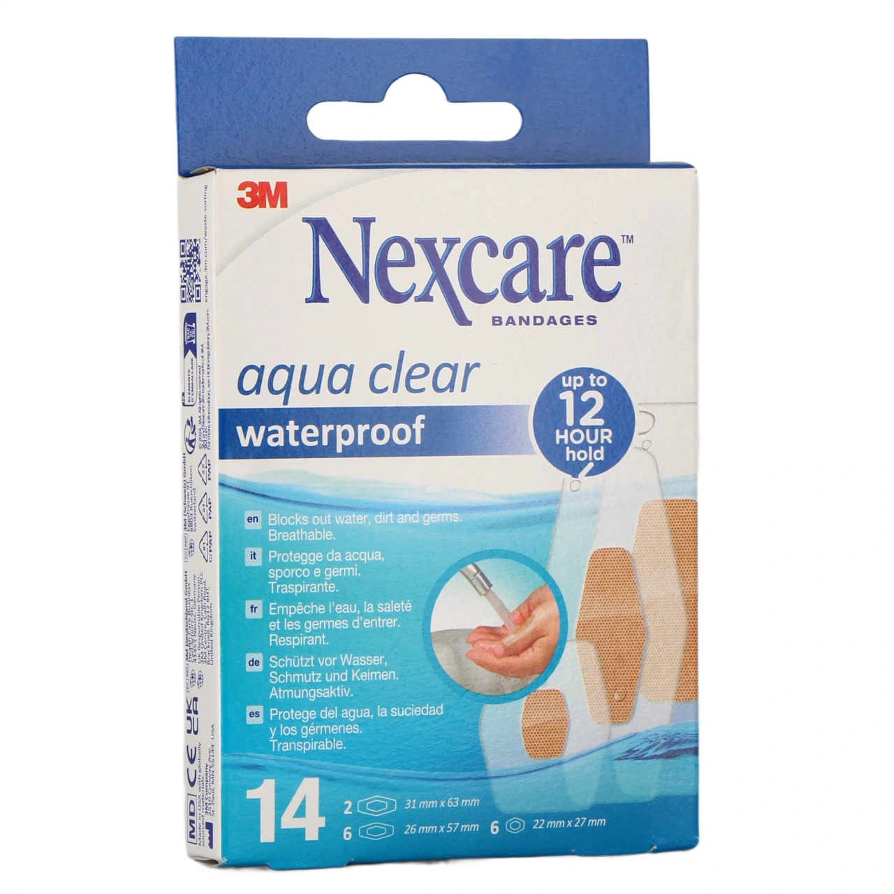 Nexcare Aqua Clear Pansements Imperméables - Vue 4