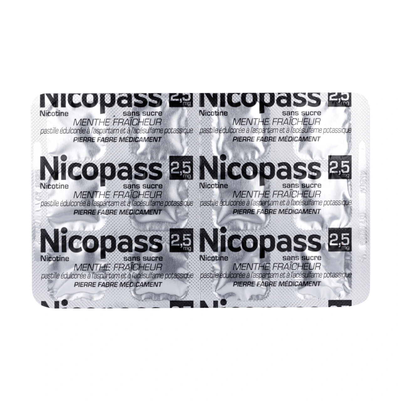 Nicopass 2,5mg - 96 pastilles - Vue 6