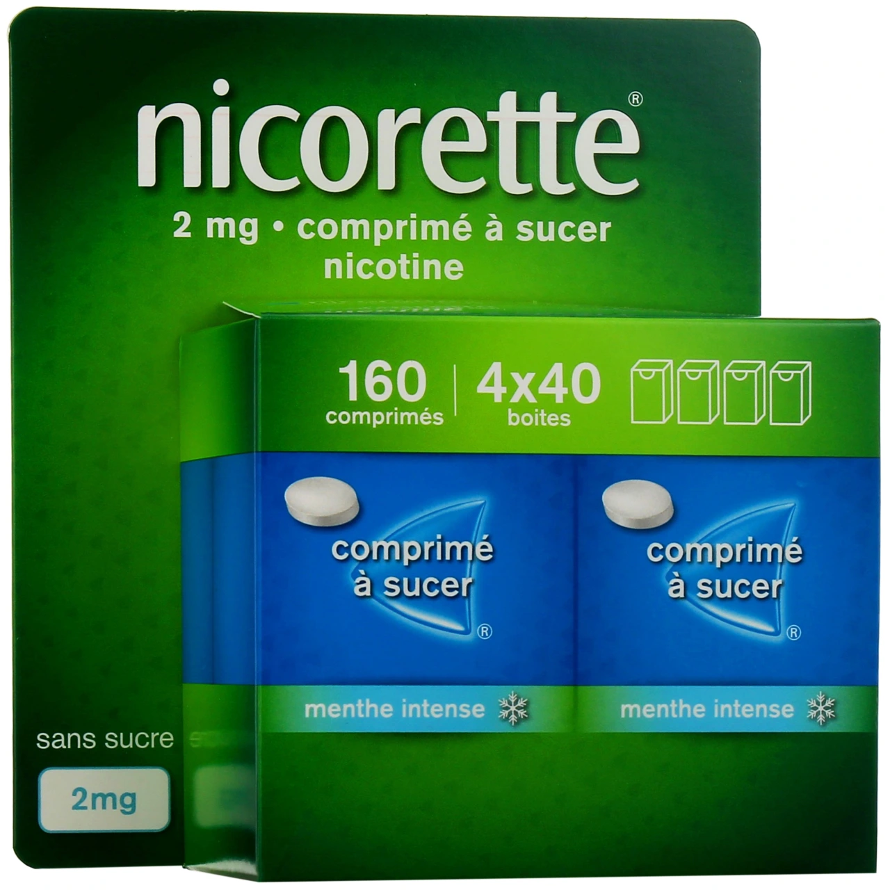 Nicorette 2 mg Comprimés à Sucer - Vue 6