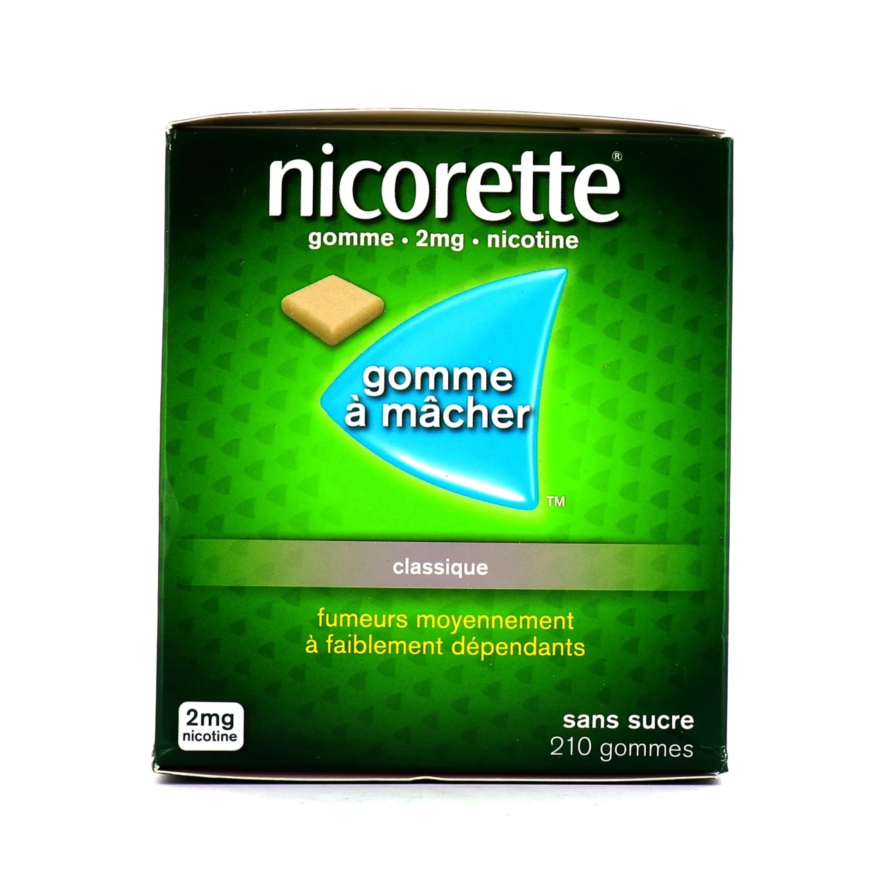 Nicorette gommes 2 mg sans sucre - Vue 3