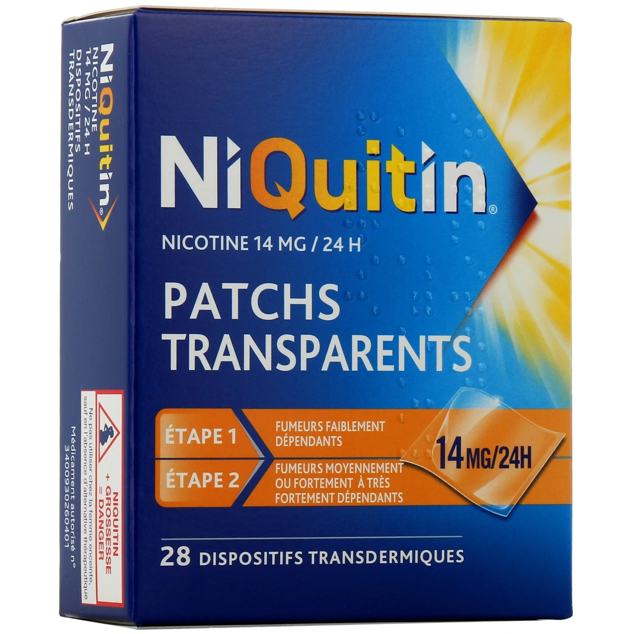 Niquitin 14 mg/24h - Vue 2