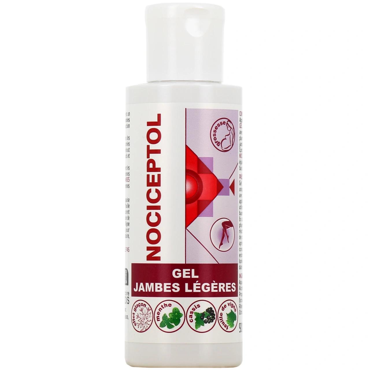 Nociceptol Gel Jambes Légères Effet Glaçon - Polidis