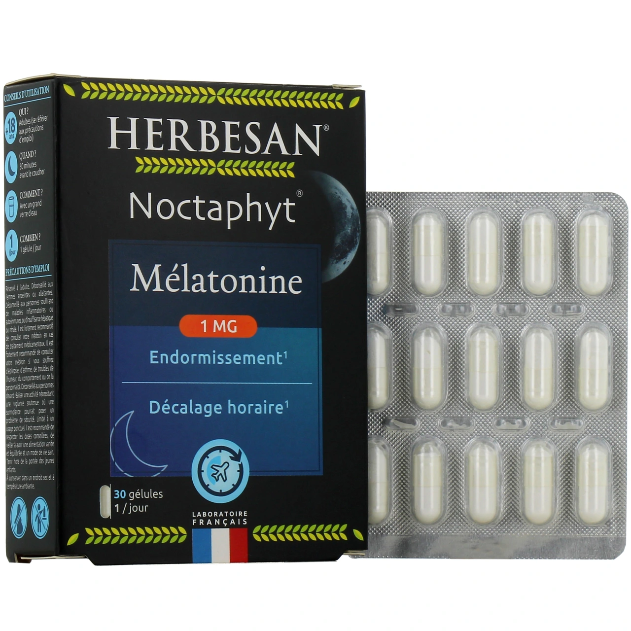 Herbesan Noctaphyt Mélatonine - Herbesan