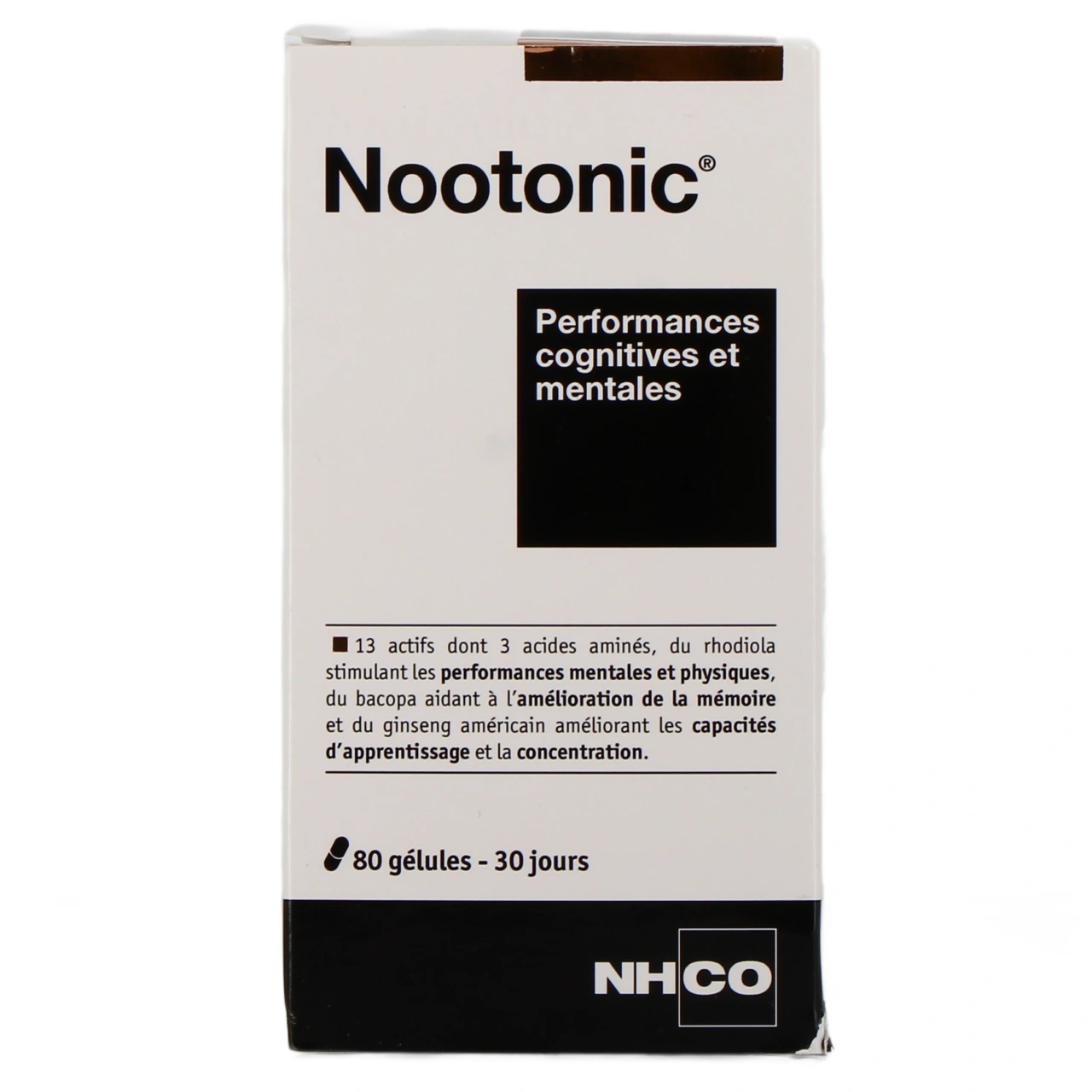 Nootonic Performances Cognitives - Vue 2
