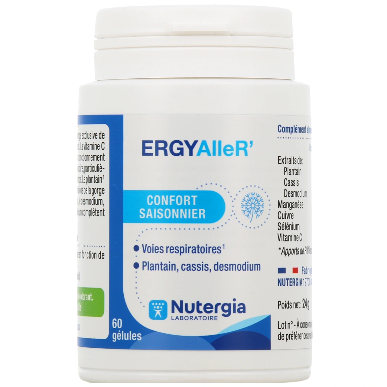 Nutergia ErgyAlleR’ Confort Saisonnier - Nutergia