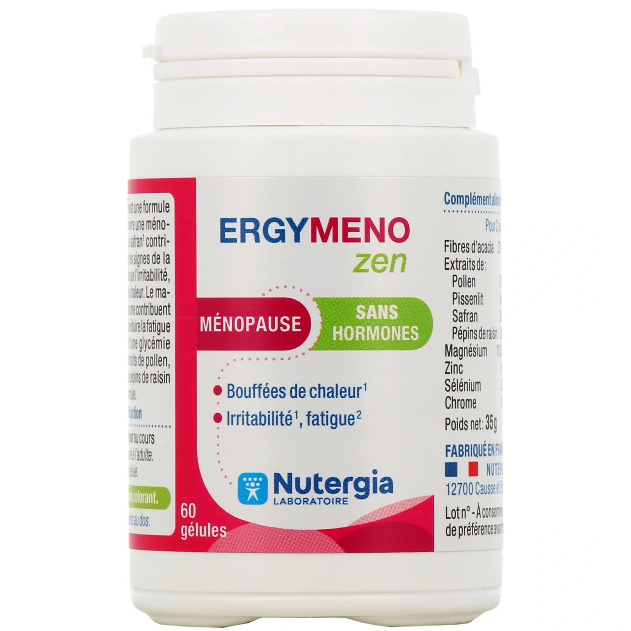 Nutergia Ergymeno Zen Ménopause - Nutergia