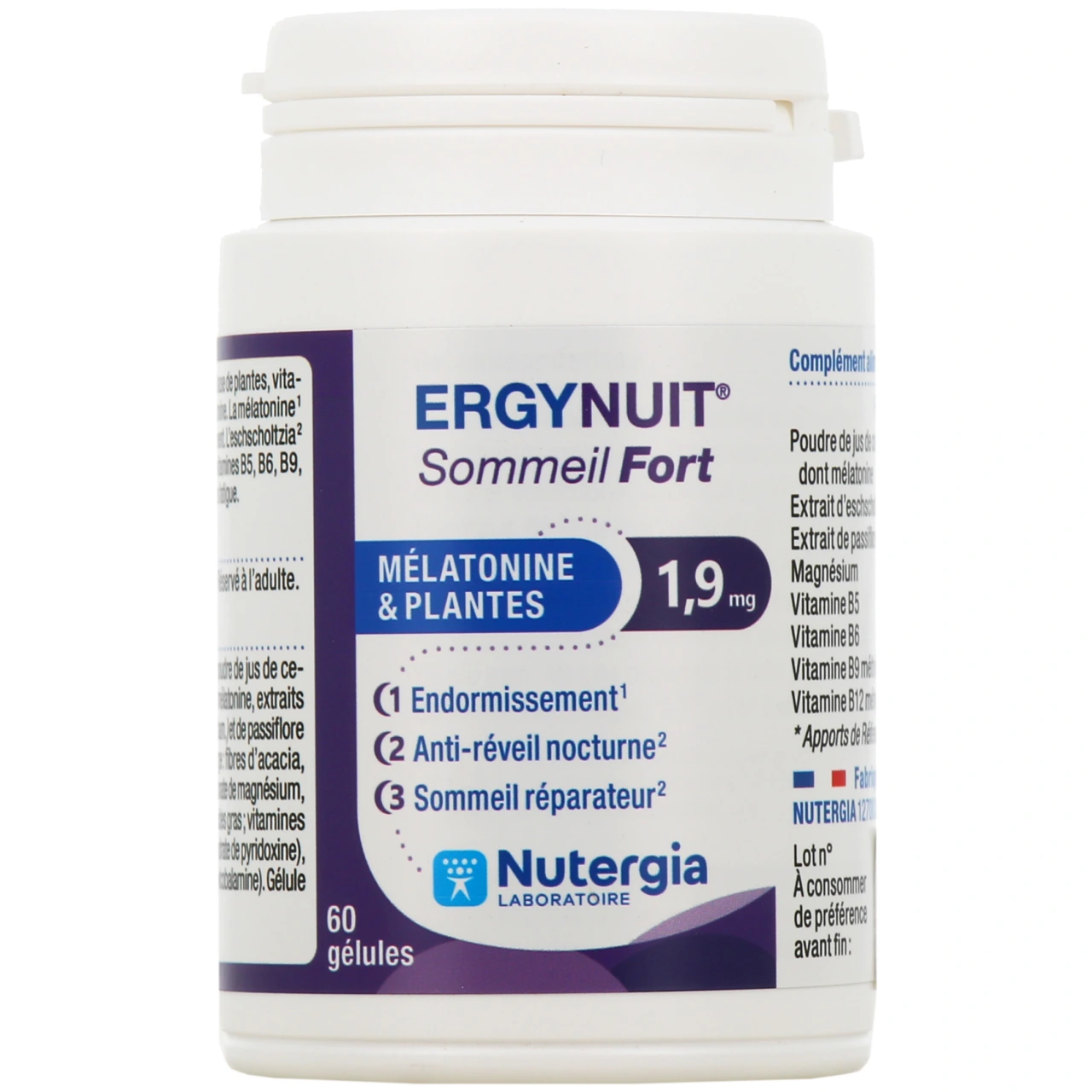 Nutergia Ergynuit Sommeil Fort - Nutergia