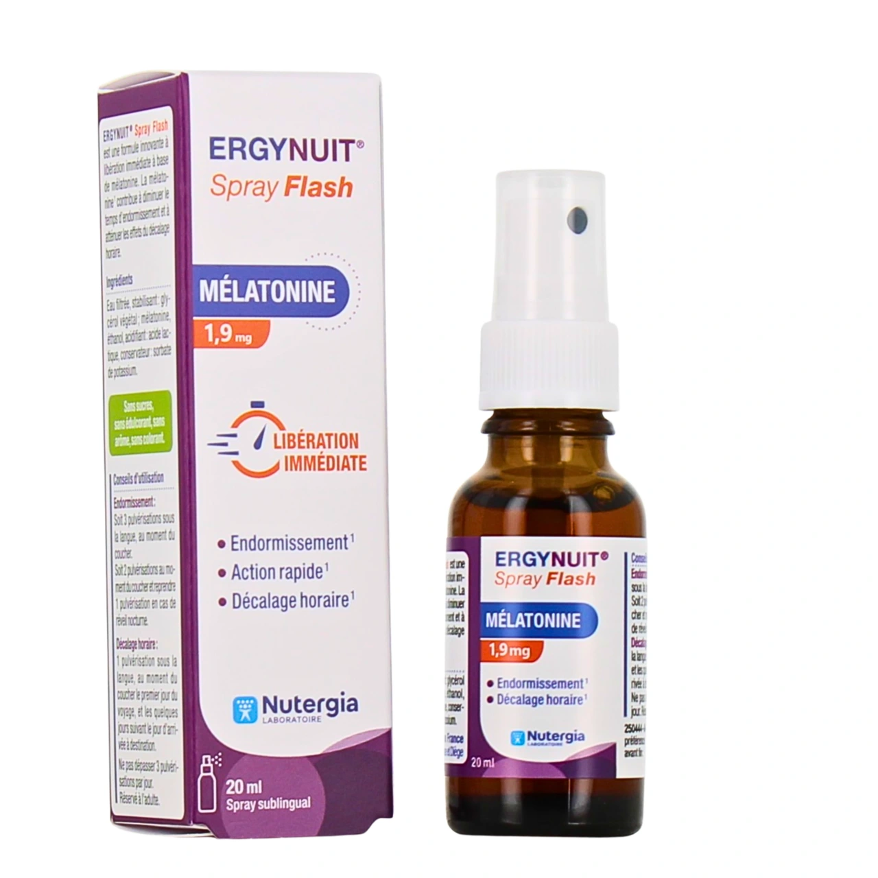 Nutergia Ergynuit Spray Flash - Nutergia