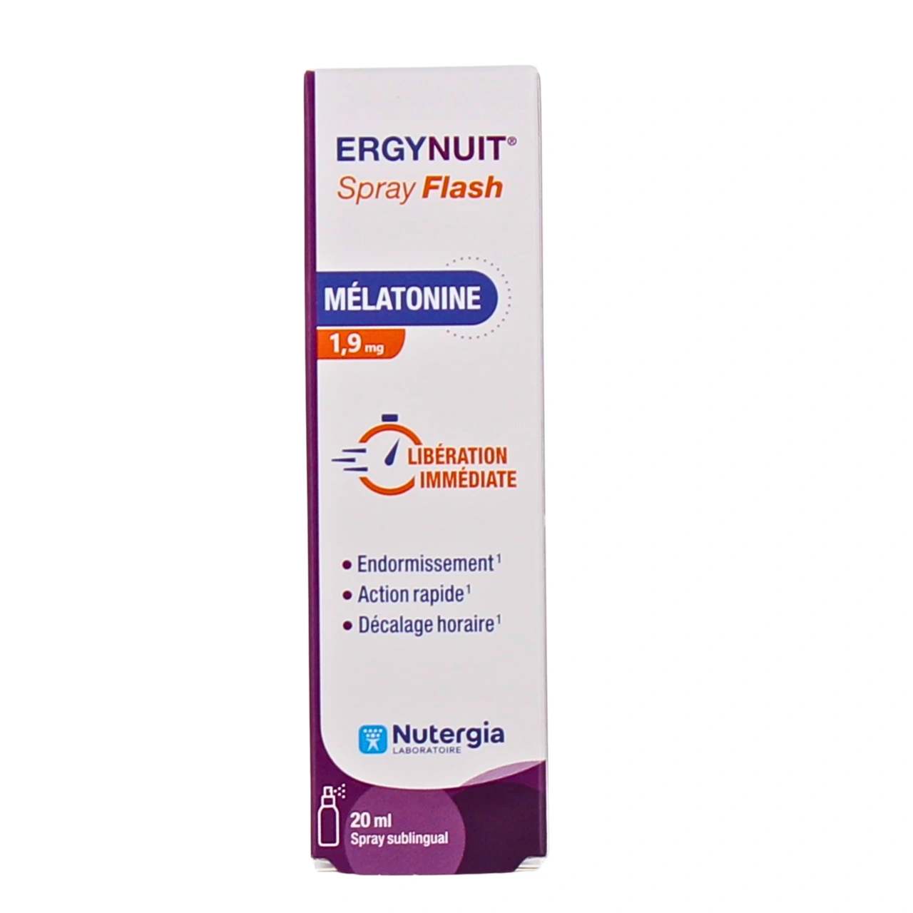 Nutergia Ergynuit Spray Flash - Vue 2