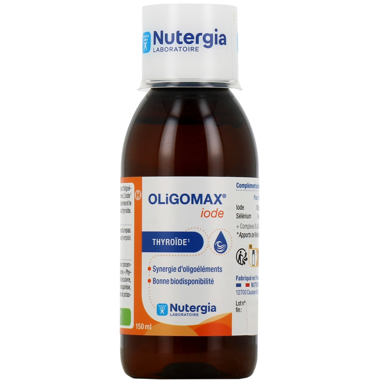 Nutergia Oligomax Iode - Nutergia
