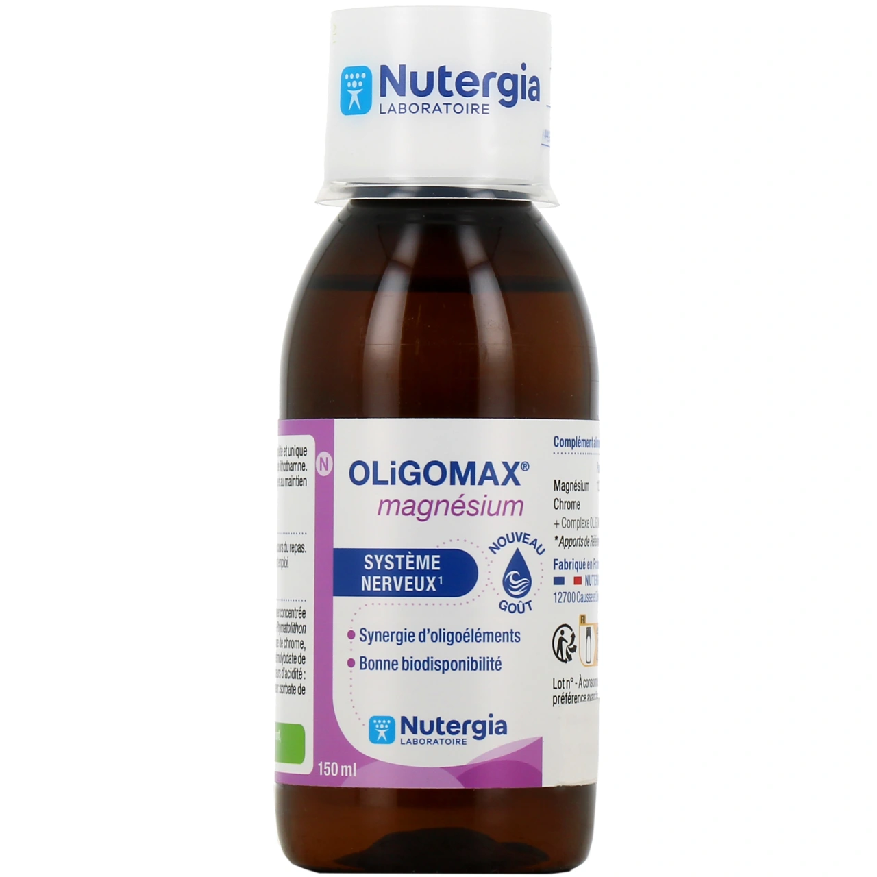 Nutergia Oligomax Magnésium - Nutergia