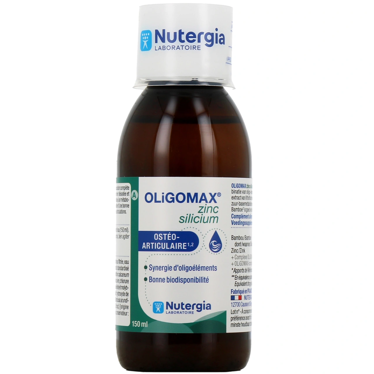 Nutergia Oligomax Zinc Silicium - Nutergia