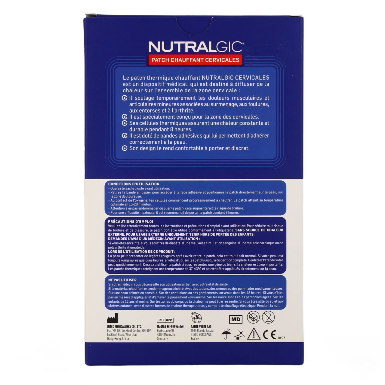 Nutralgic Patch Chauffant - Vue 3
