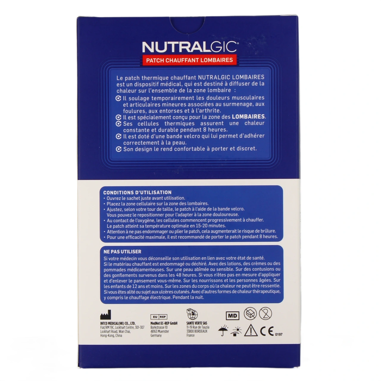 Nutralgic Patch Chauffant - Vue 6