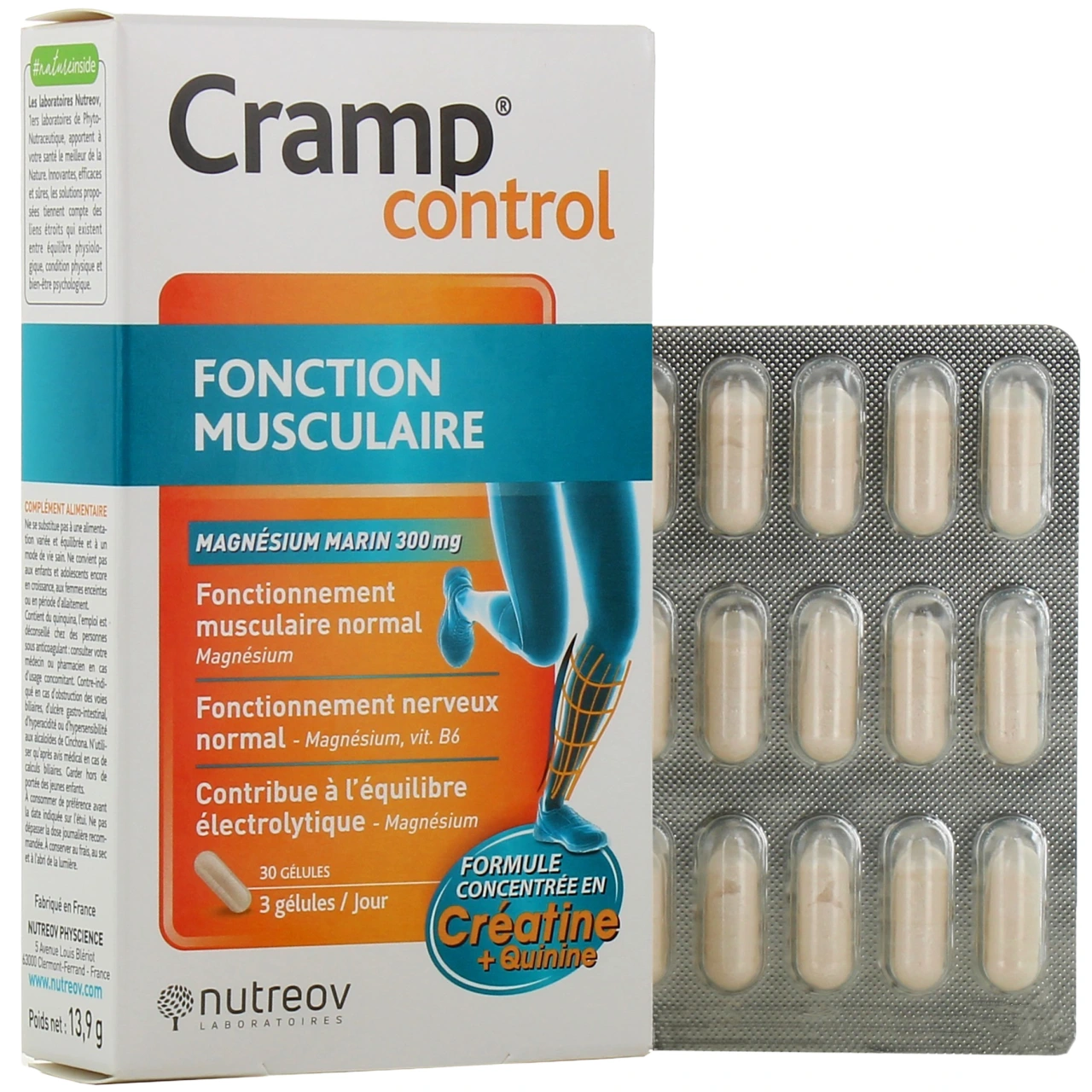 Nutreov Cramp Control Fonction Musculaire - Nutreov Physcience