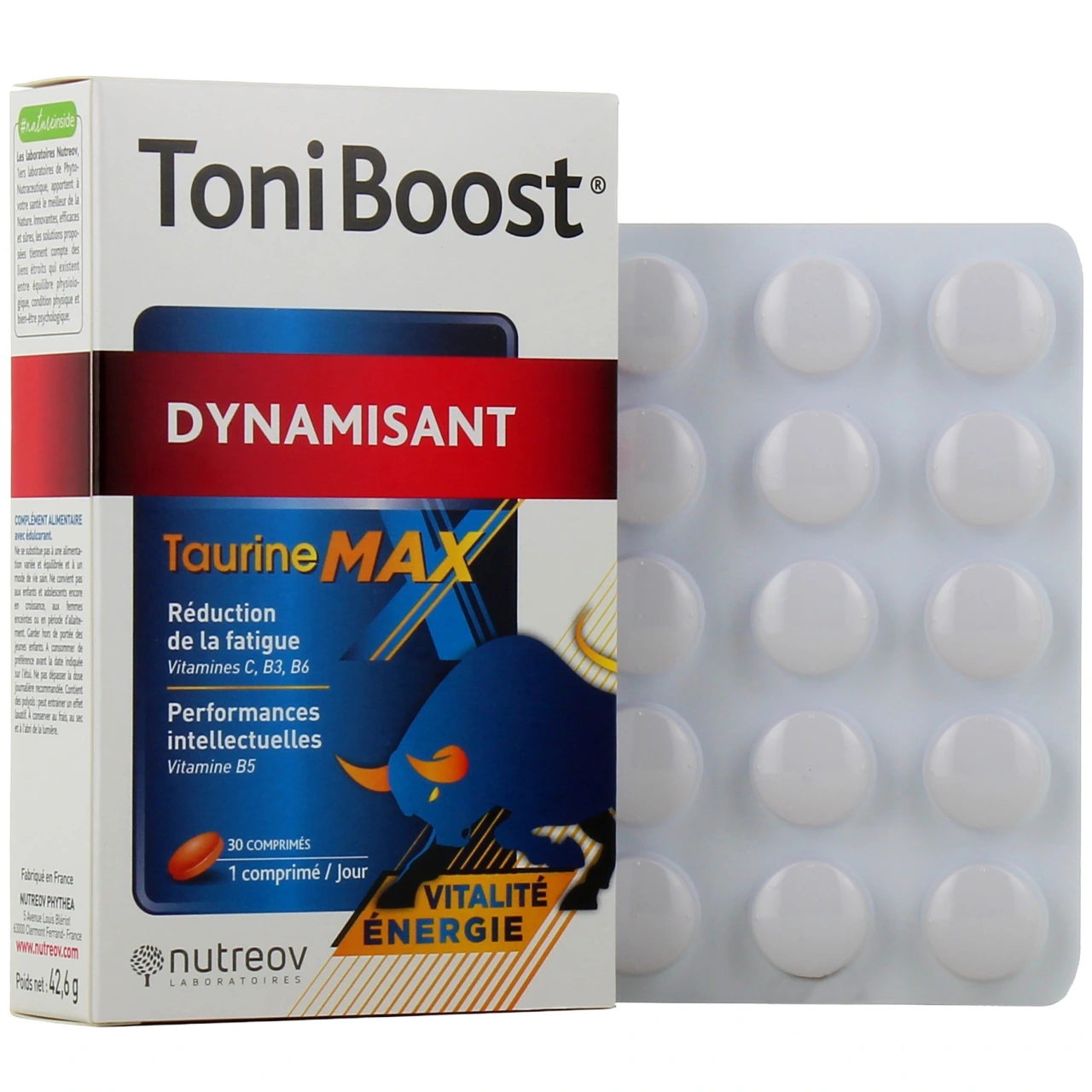 Nutreov ToniBoost Taurine Max - Nutreov Physcience
