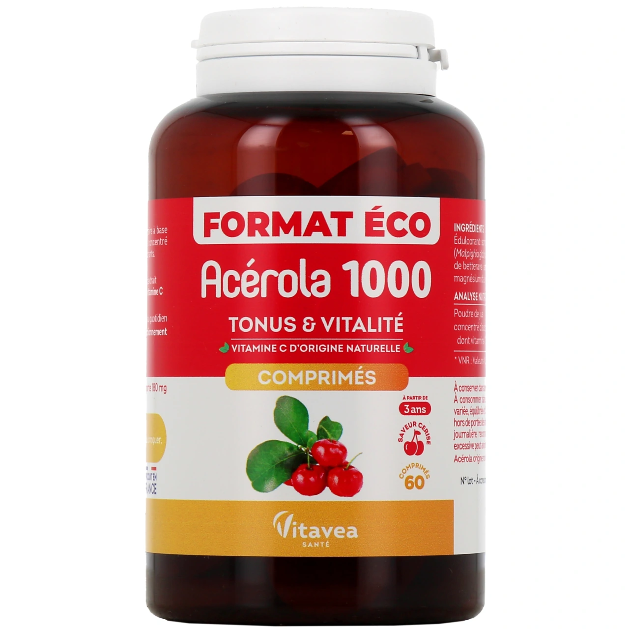 Nutrisanté Acérola 1000 - Nutrisanté