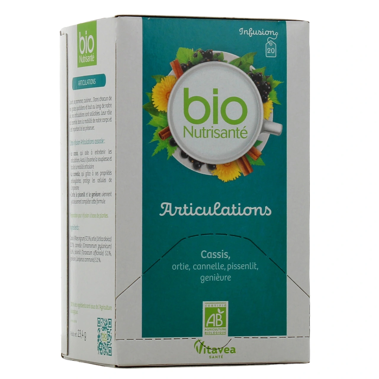 Nutrisanté Infusion Articulations - Bio Nutrisanté