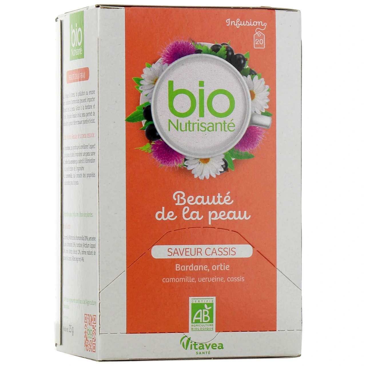 Nutrisanté Infusion Beauté de la Peau - Bio Nutrisanté