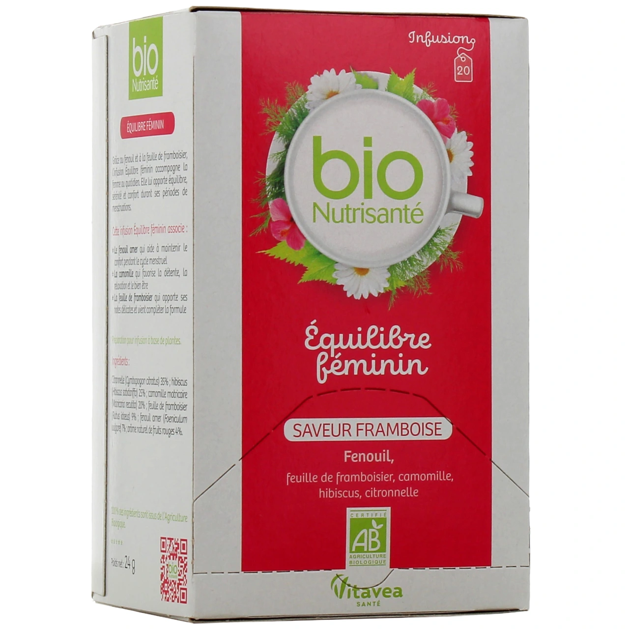 Nutrisanté Infusion Equilibre Féminin - Bio Nutrisanté