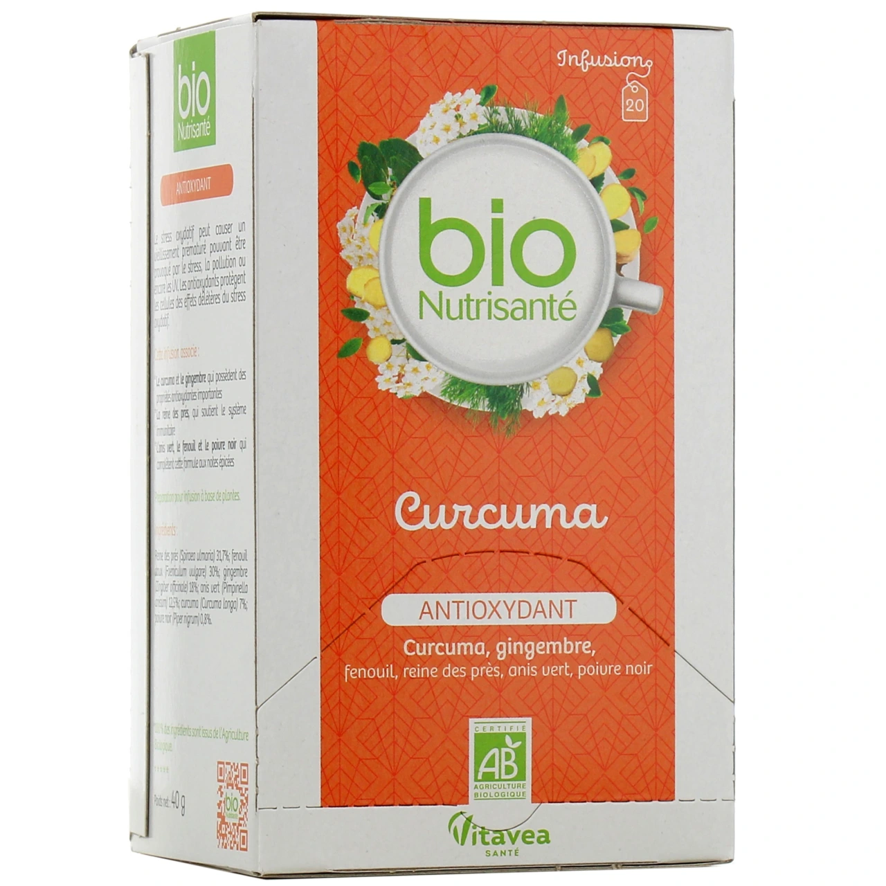 Nutrisanté Infusion Curcuma - Bio Nutrisanté