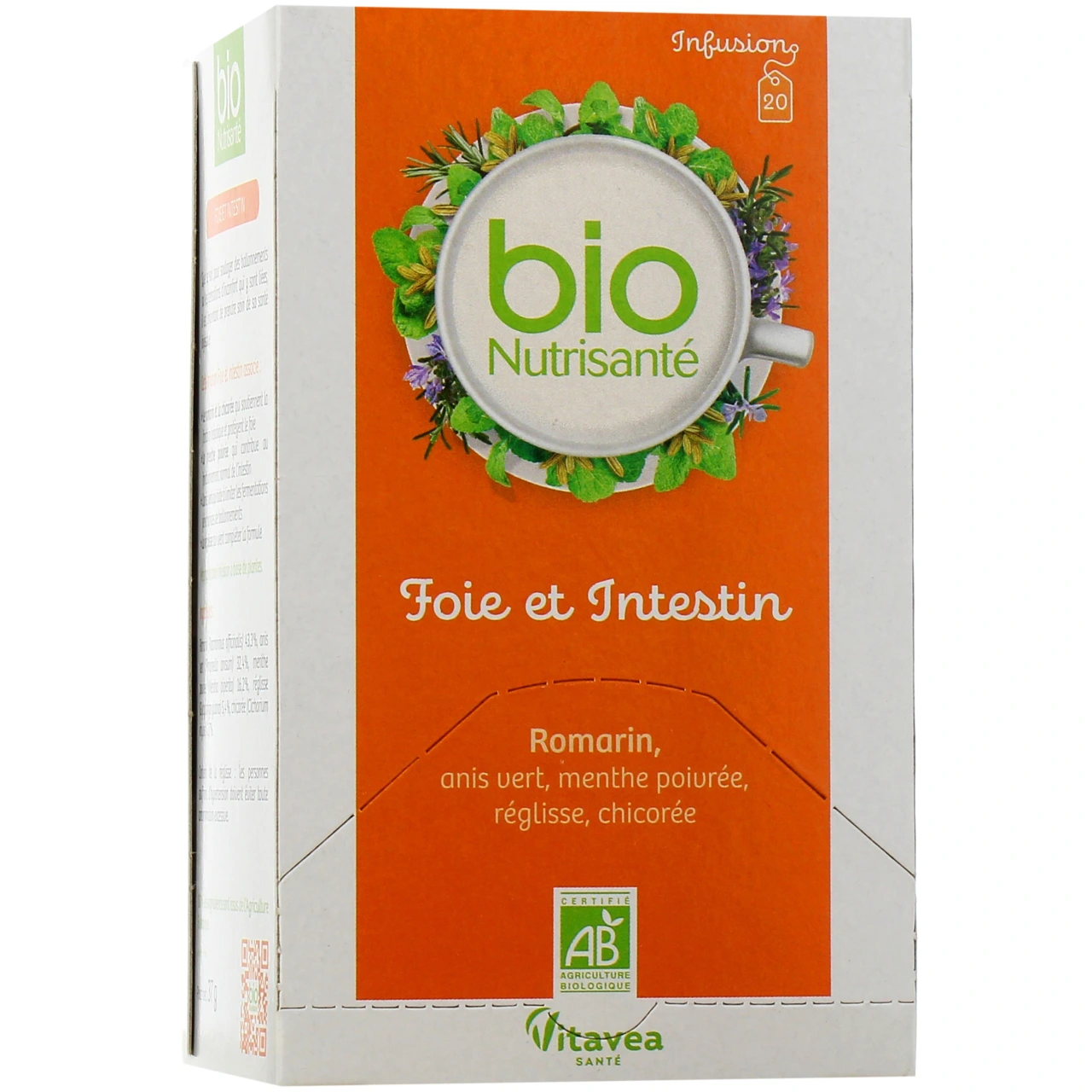 Nutrisanté Infusion Foie et Intestin - Bio Nutrisanté
