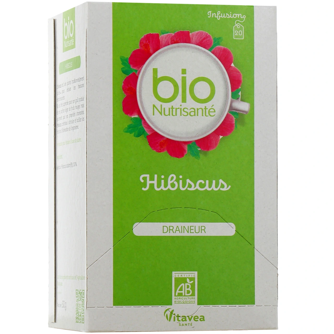 Nutrisanté Infusion Hibiscus - Bio Nutrisanté