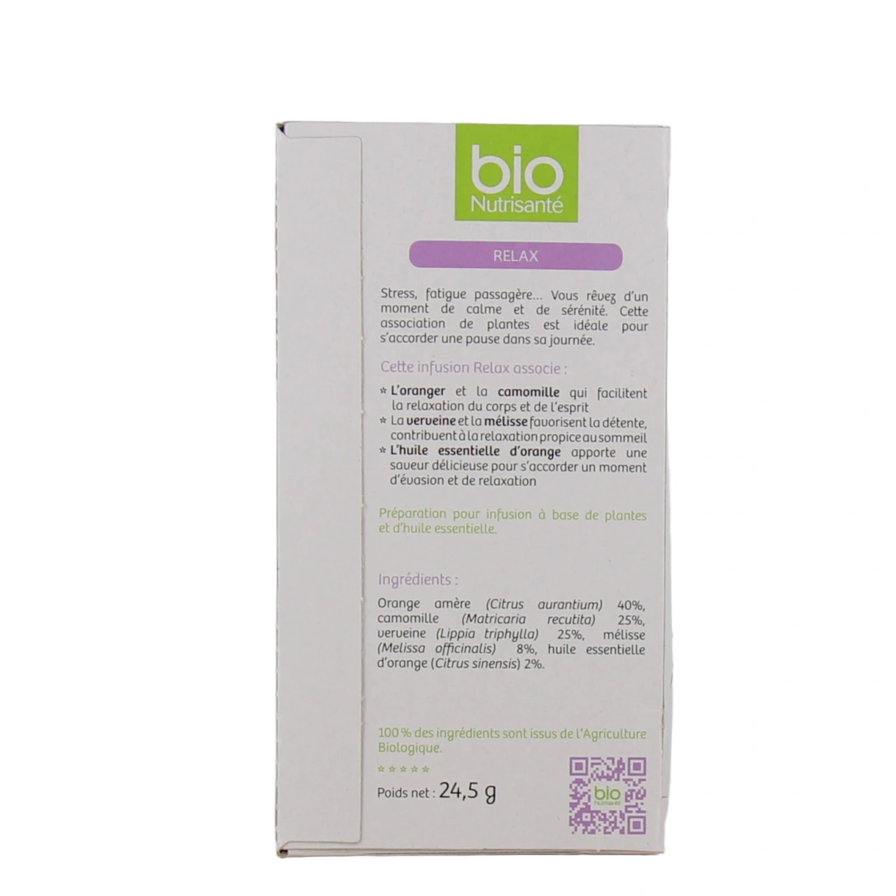 Nutrisanté Infusion Relax - Vue 2