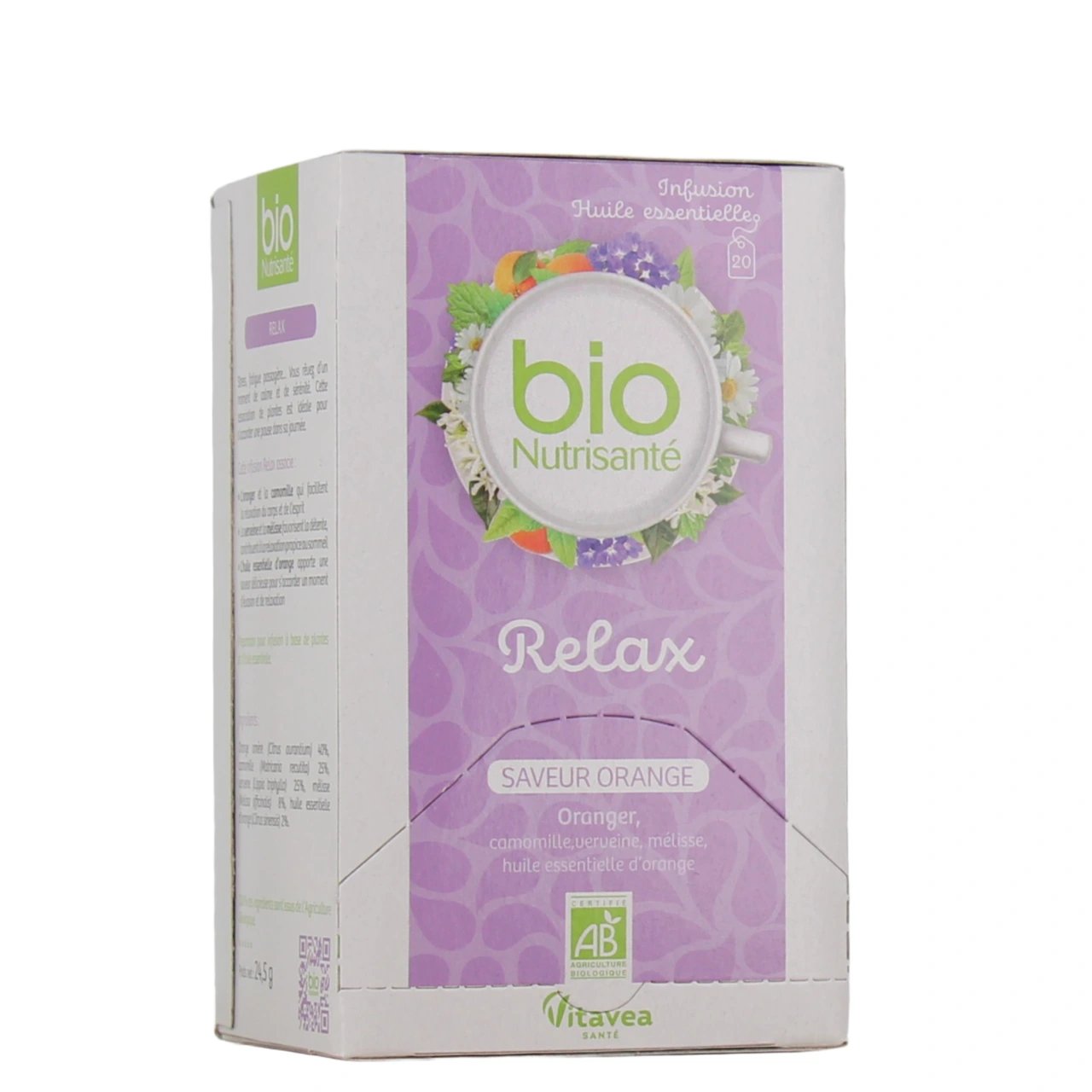 Nutrisanté Infusion Relax - Bio Nutrisanté