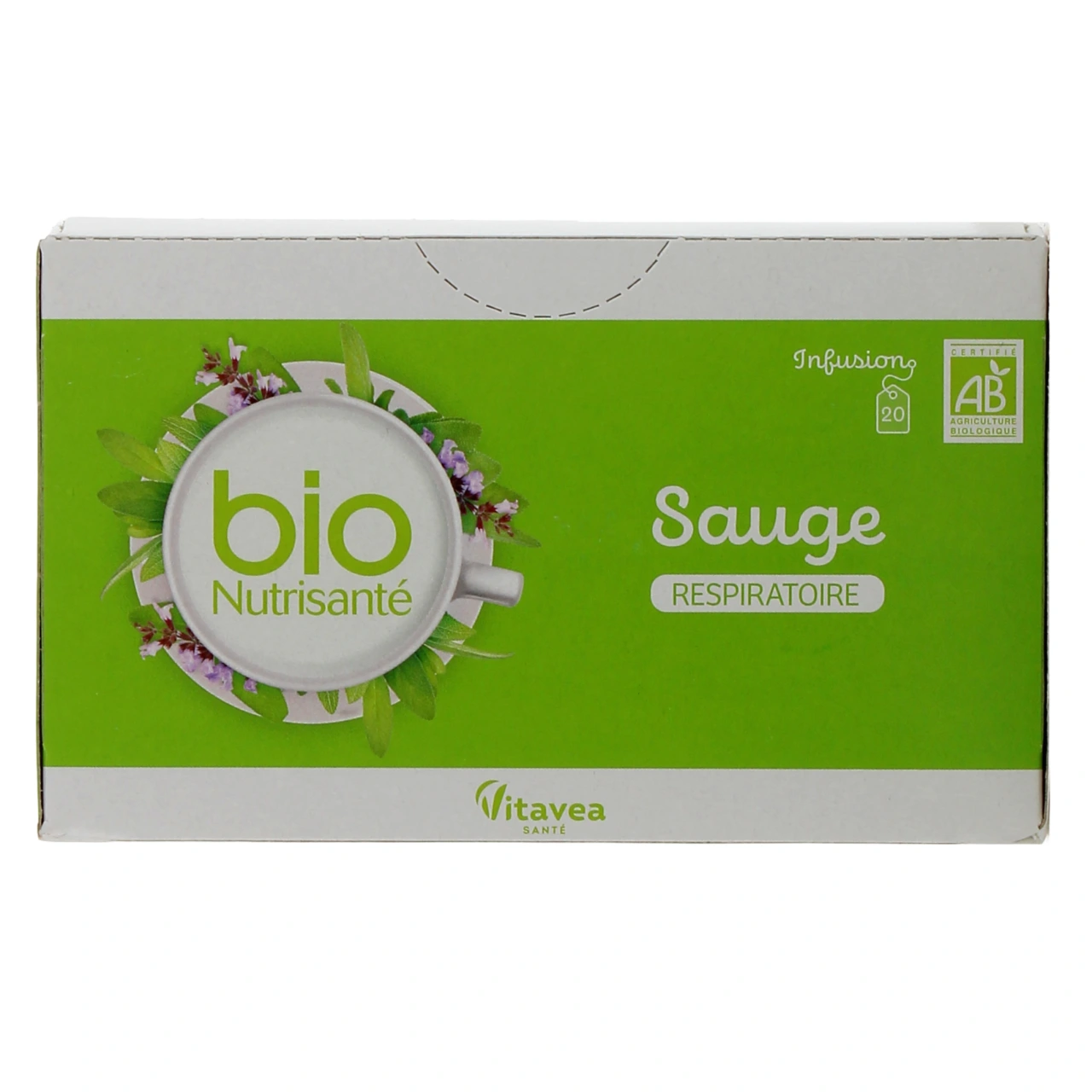 Nutrisanté Infusion Sauge Respiratoire - Vue 3