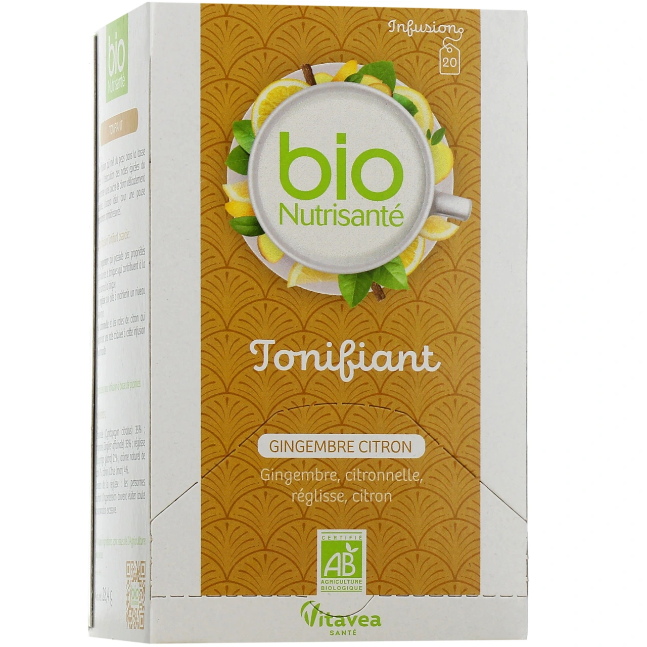 Nutrisanté Infusion Tonifiant - Bio Nutrisanté