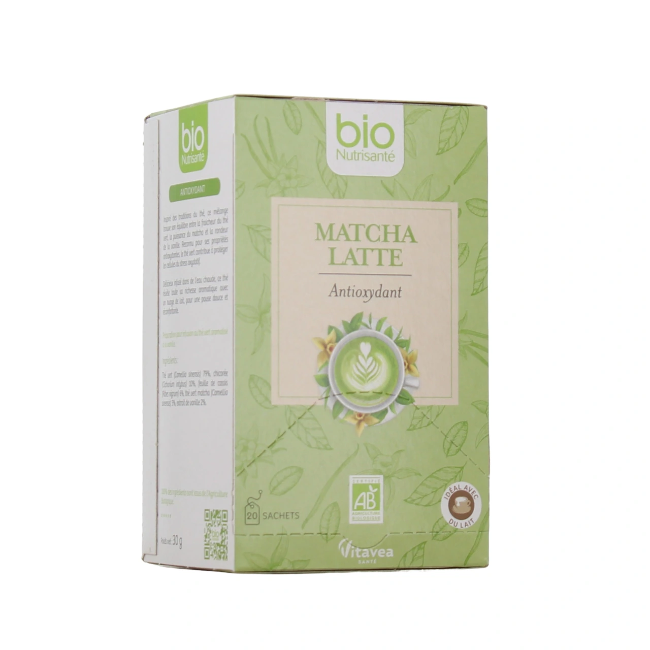 Nutrisanté Matcha Latte - Bio Nutrisanté